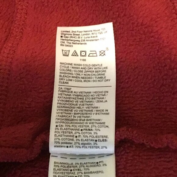 Athleta Deep Red Zippered Long Pullover - Picture 12 of 12